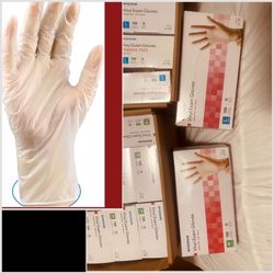 😍😍😍This week only!!!! 18 boxes for $100!!!👏—single boxes of each size- each box has 100 single gloves--medical grade powder free  gloves. —Guantes