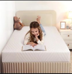 New Open Box MLILY 6 Inch Twin Size Memory Foam Mattress, Medium Firm