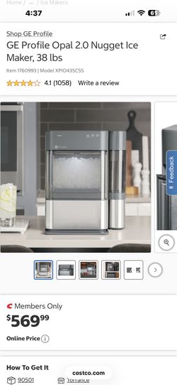 GR Opal 2.0 Nugget Ice Maker