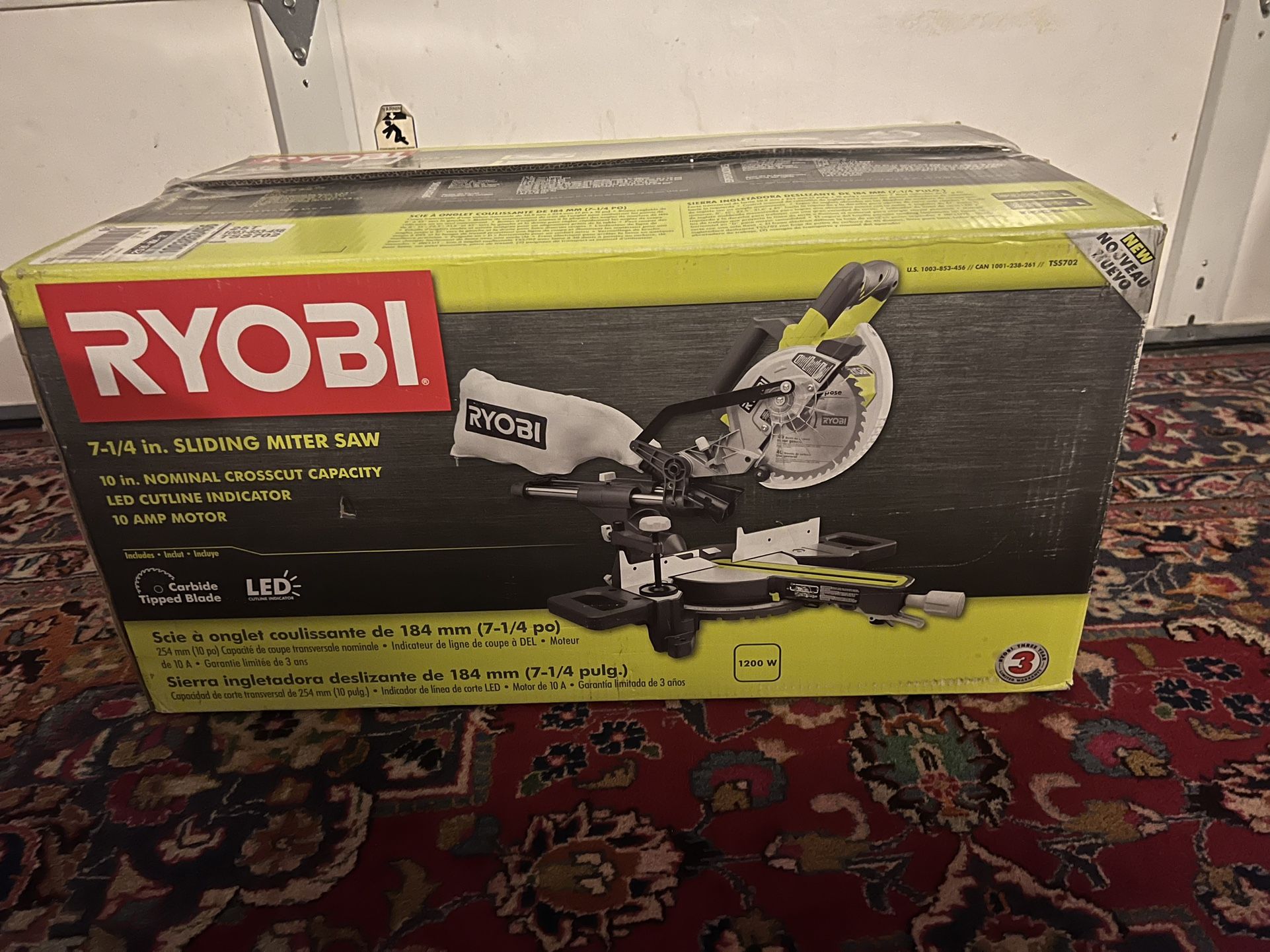 RYOBI Sliding Miter Saw