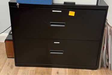 2 - Drawer lateral file cabinet
