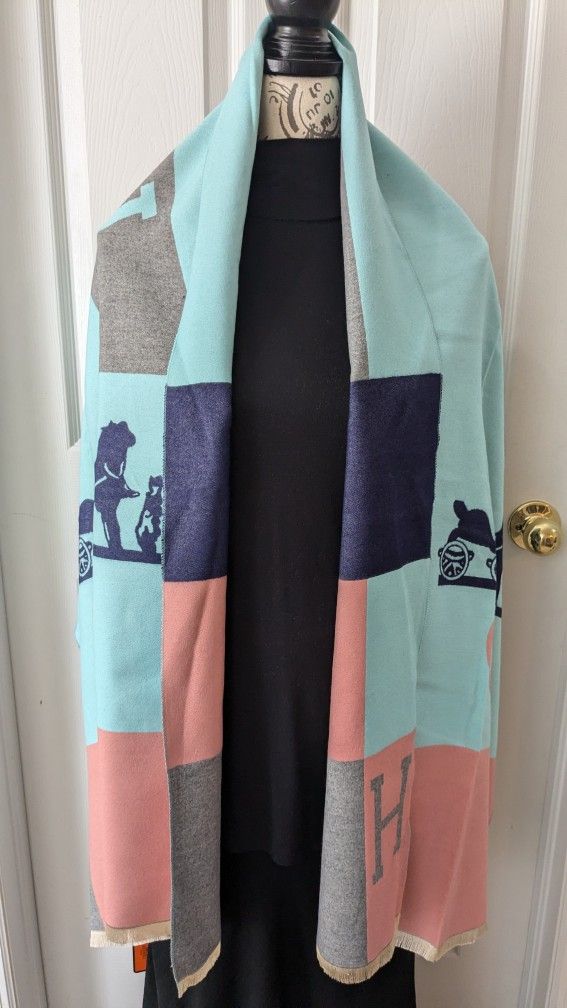 Reversible High Quality Beautiful Scarf/Shawl