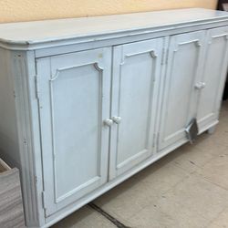 Farm House Themed 65” Accent Cabinet 