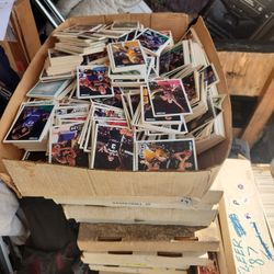 Basketball, Baseball, Football Trading Cards