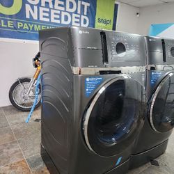 Ge STEAM WASHER AND ELECTRIC DRYER  2 And 1 👌 