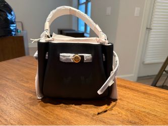 Tory Burch Mini Romy Bucket Bag in Black