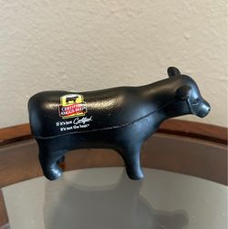 Stress/fidget type squishing cow -novelty small