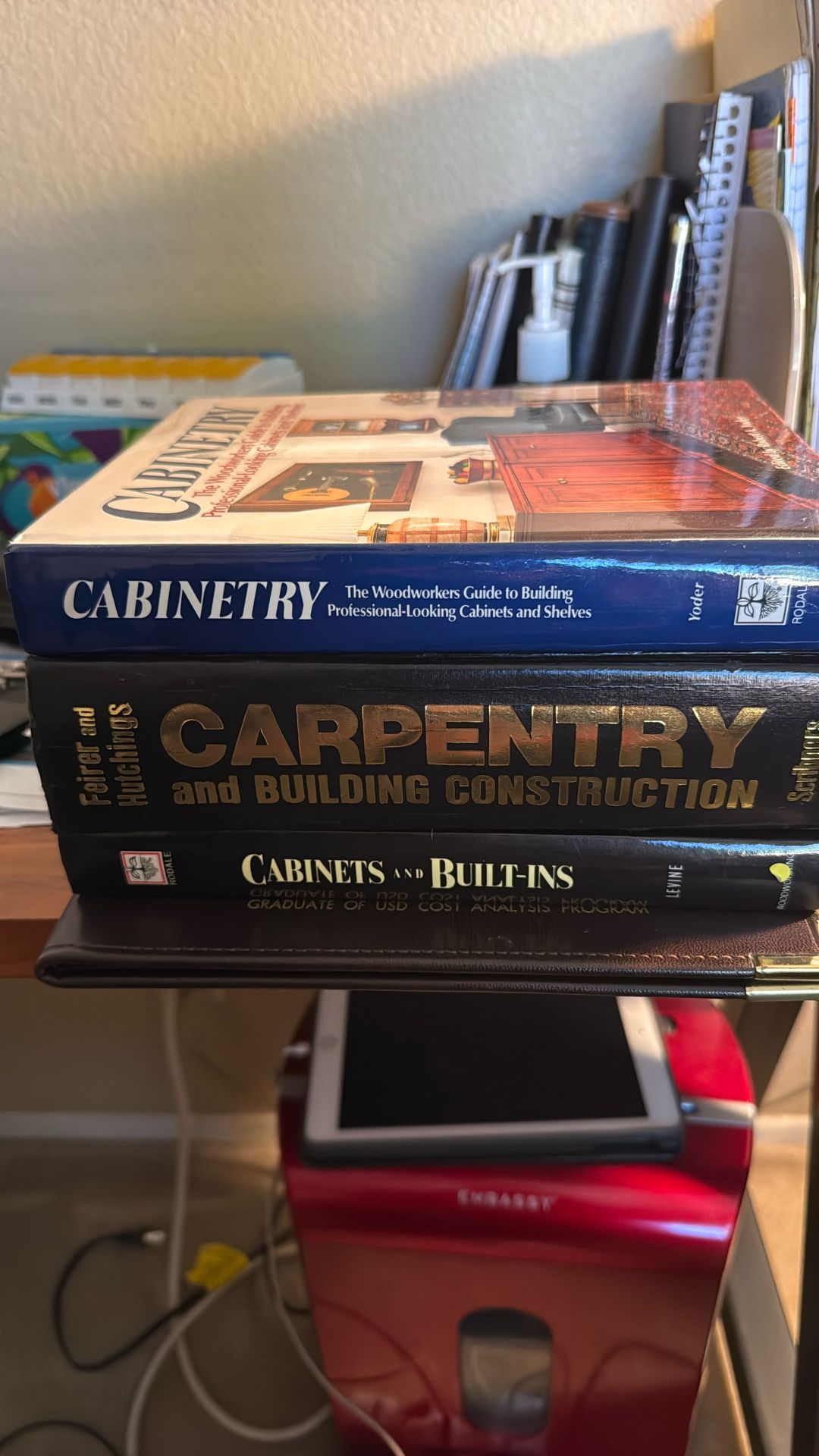 Three Cabinetry And Carpentry Books