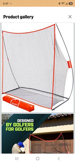 GoSports Golf Practice Hitting 7 x 7 ft Net