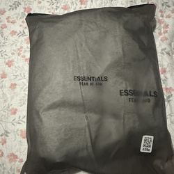 essentials hoodie never worn still has tag real