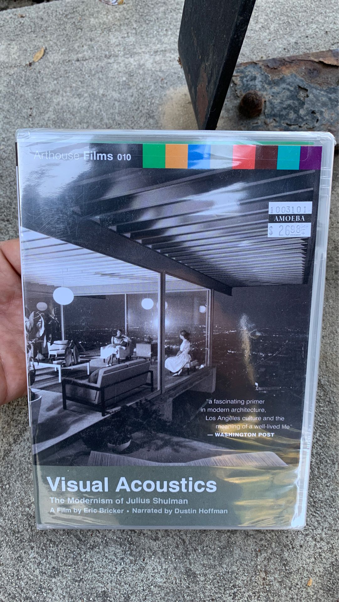 VISUAL ACOUSTICS the modernism of Julius Shulman DVD brand new sealed