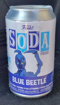 Funko SODA Blue Beetle Figure. Never Opened. $10