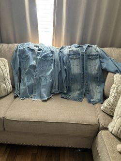 Beautiful Jean Jackets Brand New🦋🦋🦋❤️