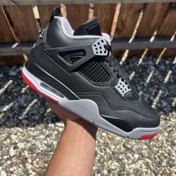 Jordan 4 Bred Reimagined (Size 5.5Y, 6Y, 6.5Y, 7Y, 8)
