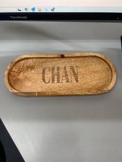 Catch all tray - laser engraved
