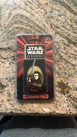 Star Wars episode 1 Obi-Wan Kenobi collectible Pin- sealed