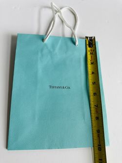 Authentic Tiffany & Co. Turquoise Blue Paper Shopping Bag Gift Bag Brand  New for Sale in Westminster, CO - OfferUp
