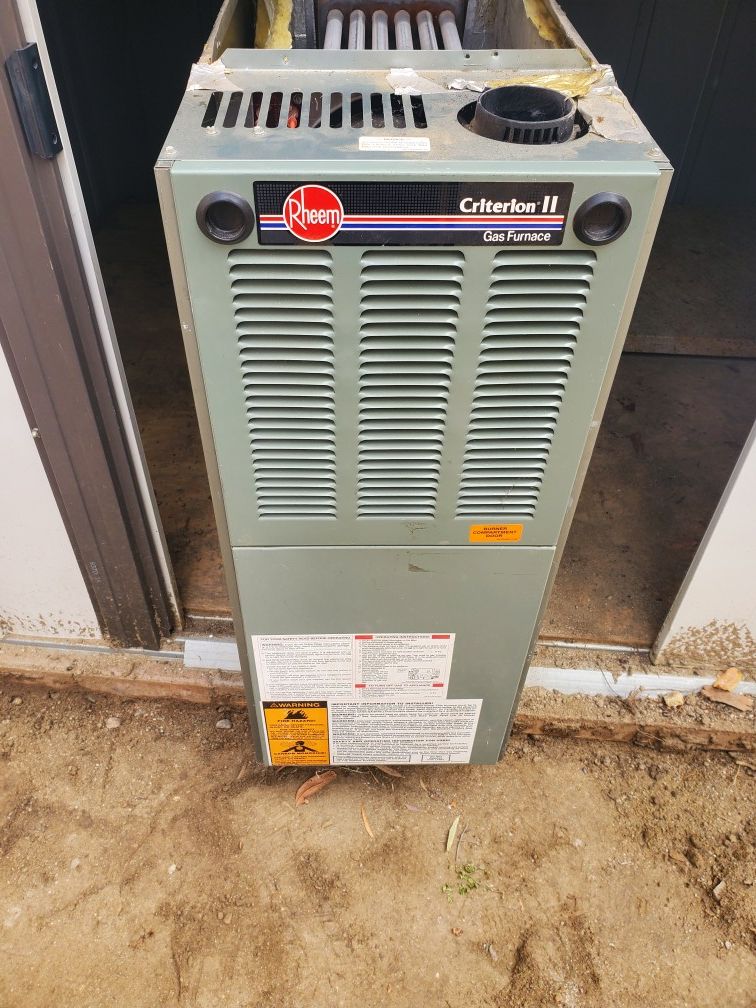 Rheem Criterion 2 gas furnace for Sale in Escondido, CA OfferUp