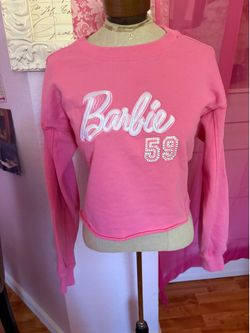 Barbie x Forever 21 Cropped Sweater Small