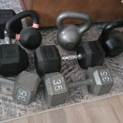 Workout Weights - All Or Parts - Local Pickup Only