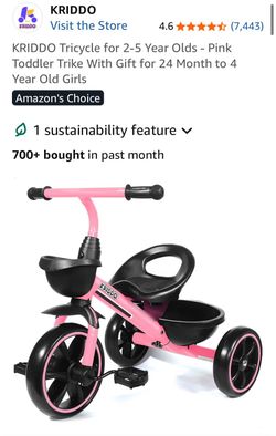 Brand new in box Pink Tricycle