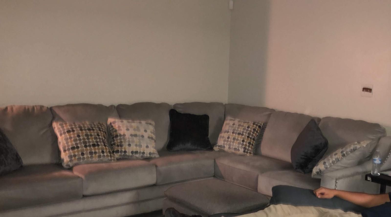 Free grey sectional