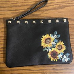New Without Tags White House Black Marketplace Sunflower Wristlet 