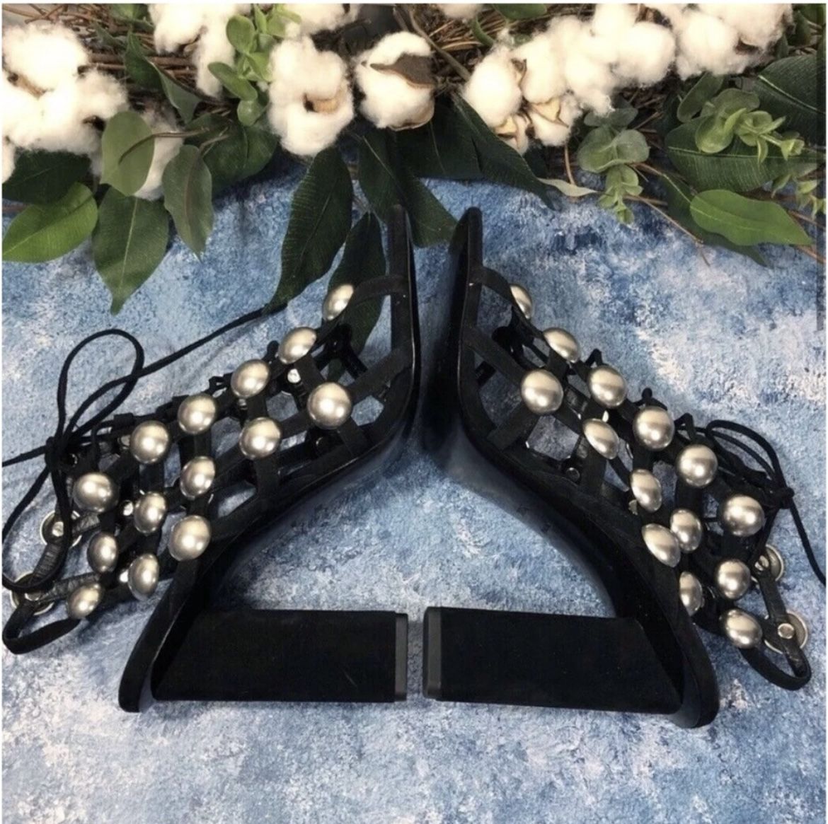 NWOT ALEXANDER WANG Rubie Suede Gladiator Sandals US Size 7