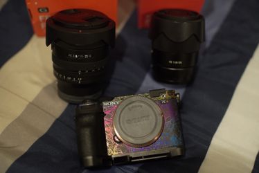 Sony A7cR, 16-25mm f2.8, 35mm f1.8