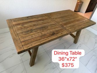 Wood Dining Table