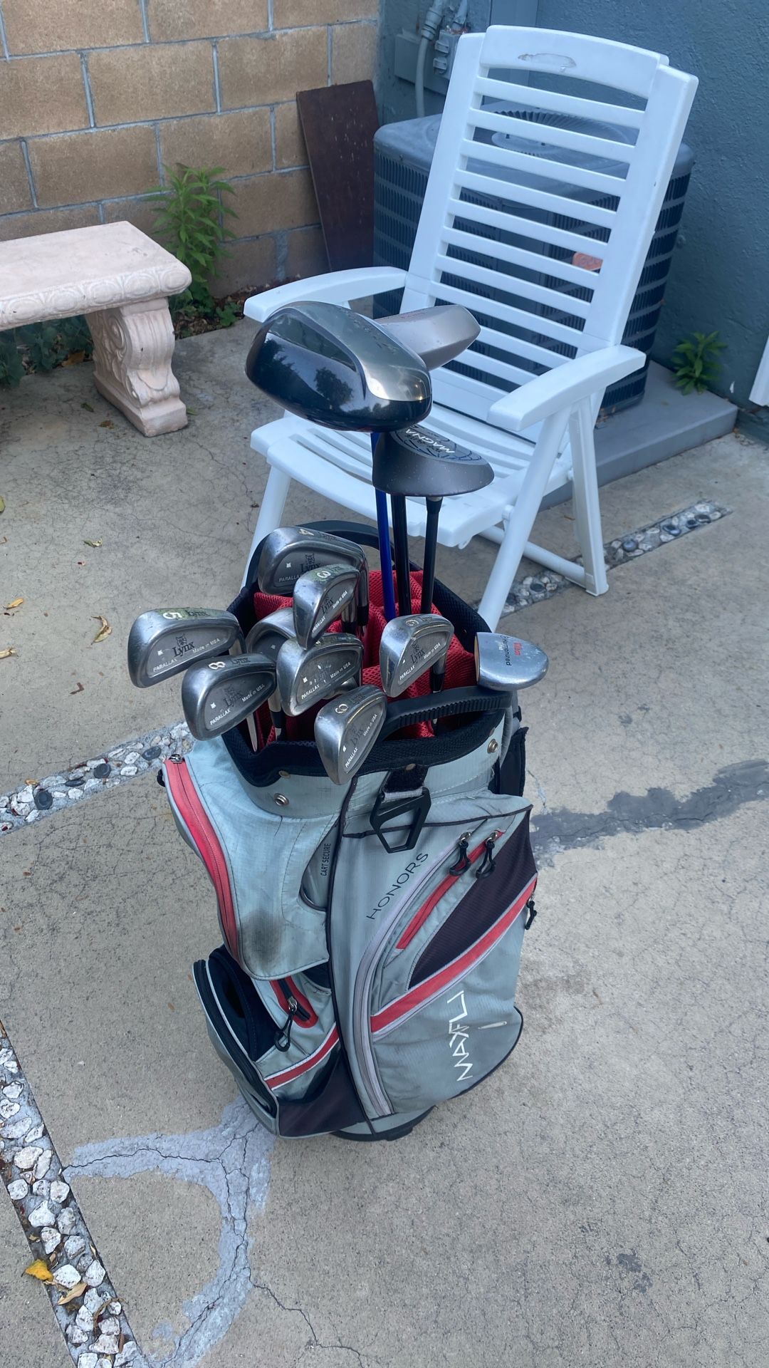 Full Set Of Golf With Golf Bag For Sale