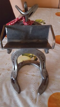 Adorno de herraduras de caballo