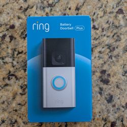 NEW SEALED Ring Battery Doorbell Plus