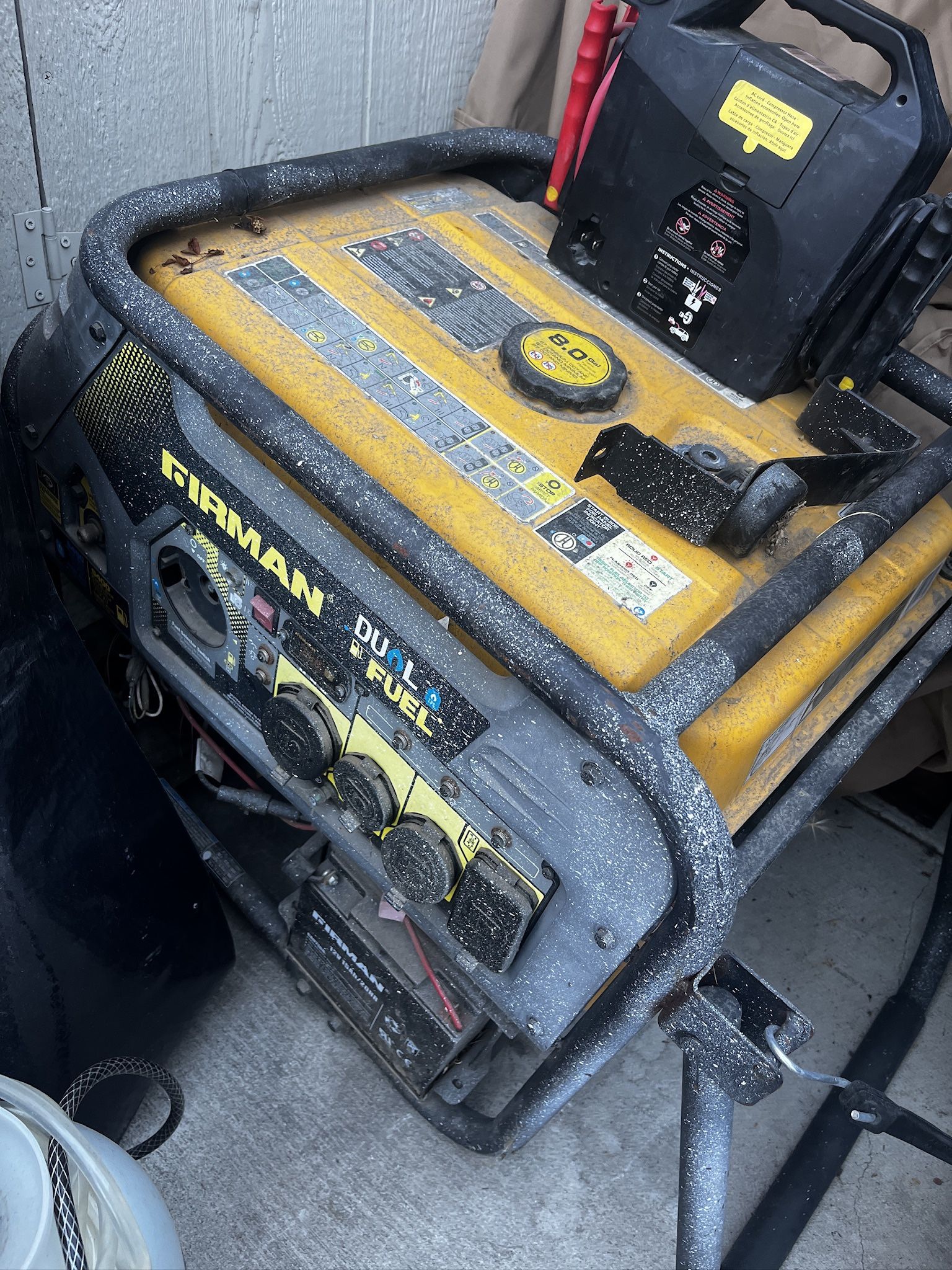 Generator Dual Fuel