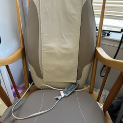 HoMedics Shiatsu Massage Cushion with Heat for Full, Upper, and Lower Back