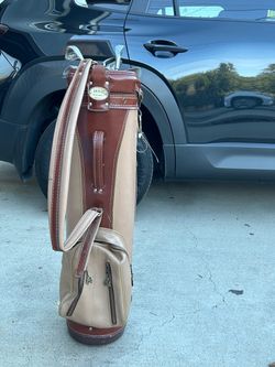 Hot-Z golf cart bag with golf clubs included