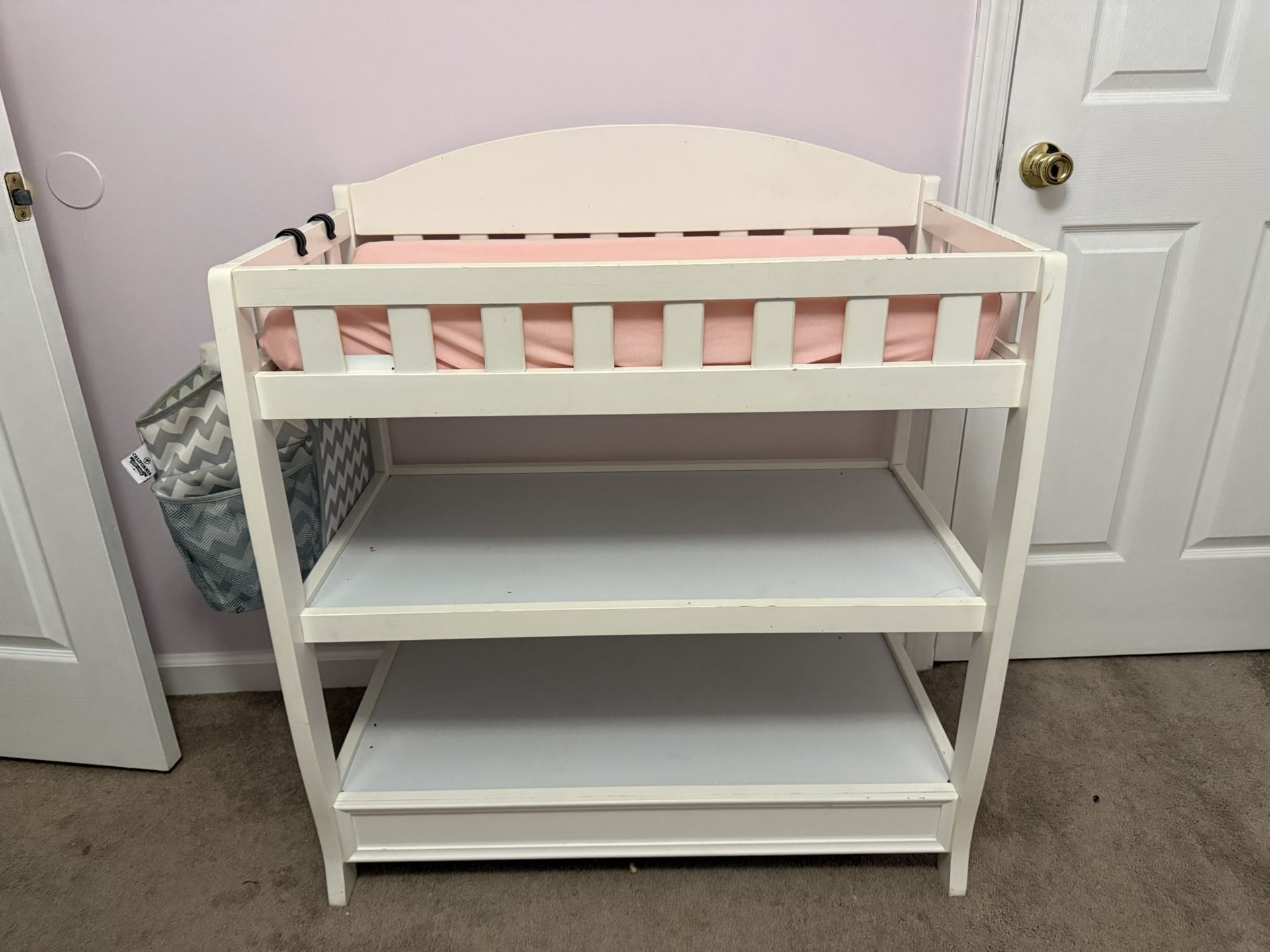 Changing Table With Pad.