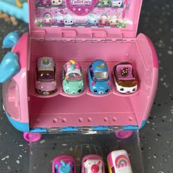 Shopkins Car Carrier With 7 Cars