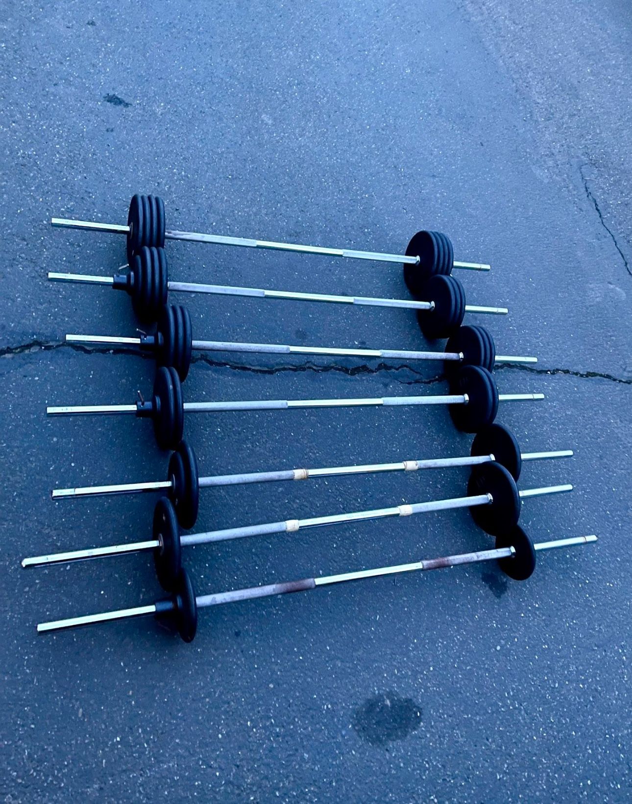 Fixed Barbells Weights