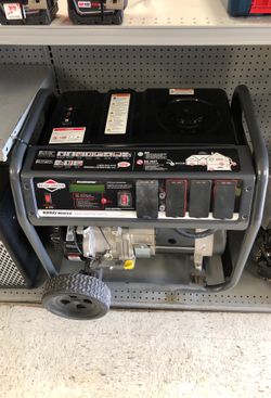 Briggs & Stratton generator 6250 Watts Continuous