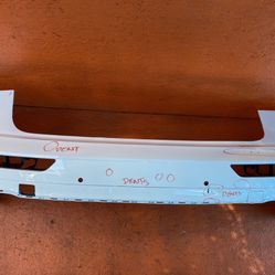 2018 - 2020 Audi Q5 Rear Bumper Upper & Lower Cover OEM 80A807511 / 80A807301D