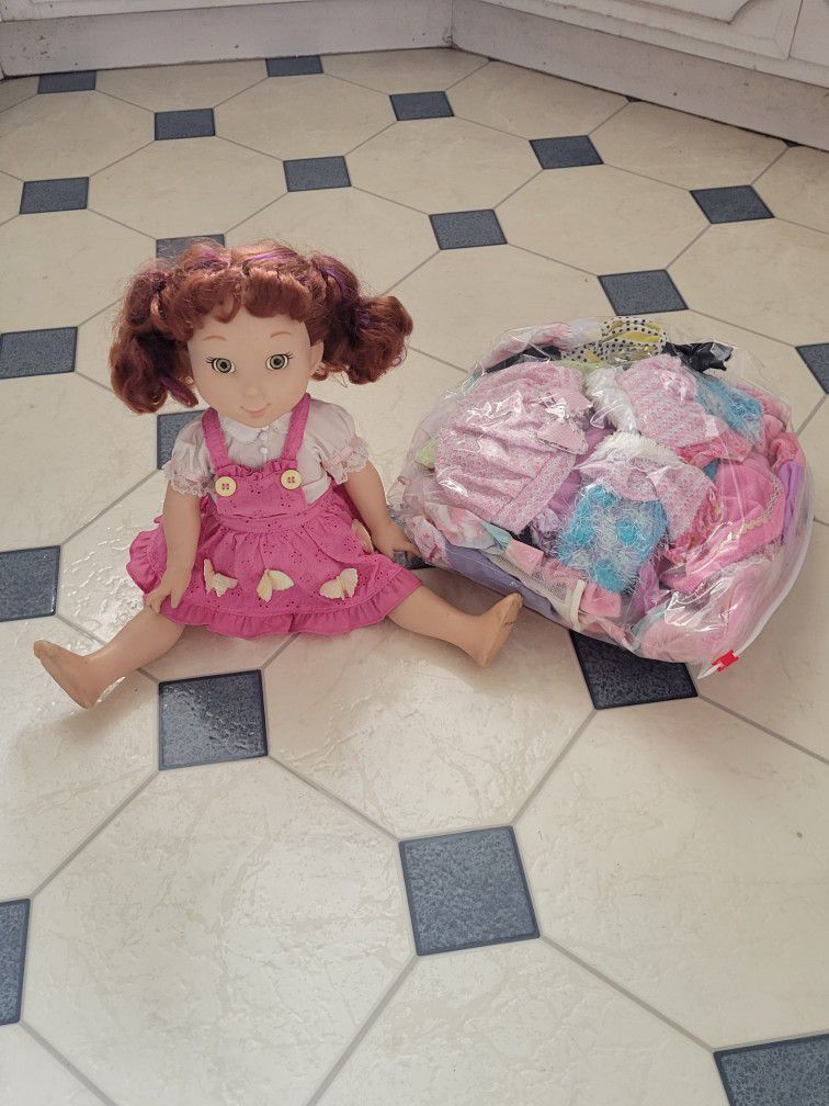 JAKKS PACIFIC  Is fancy Nancy doll and clothes