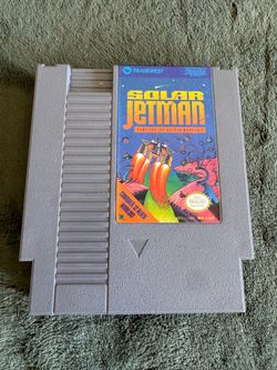 Solar Jetman NES Cartridge