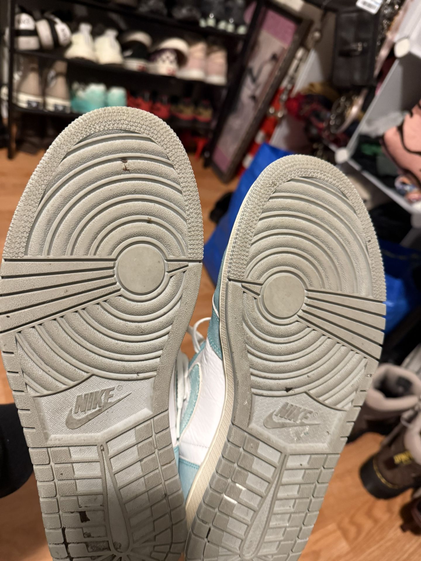 Jordan 1 Turbo Green, Worn 3x