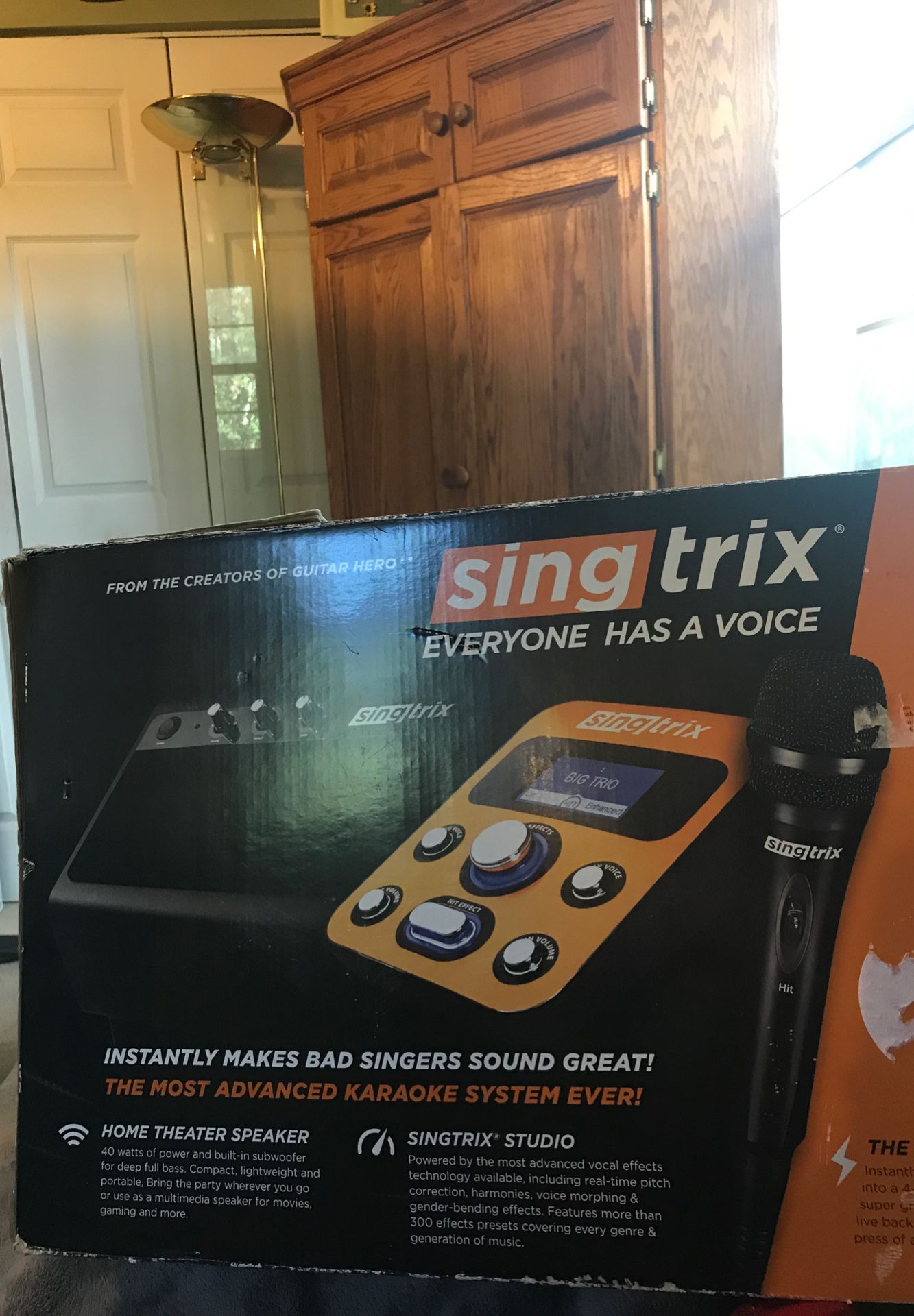 Singtrix karaoke system party bundle