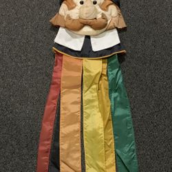 Vintage 1991 Windsport Thanksgiving Pilgrim 47” Wind Sock