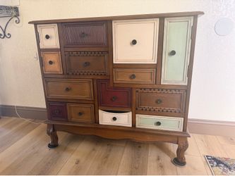 Colorful Unique Dresser