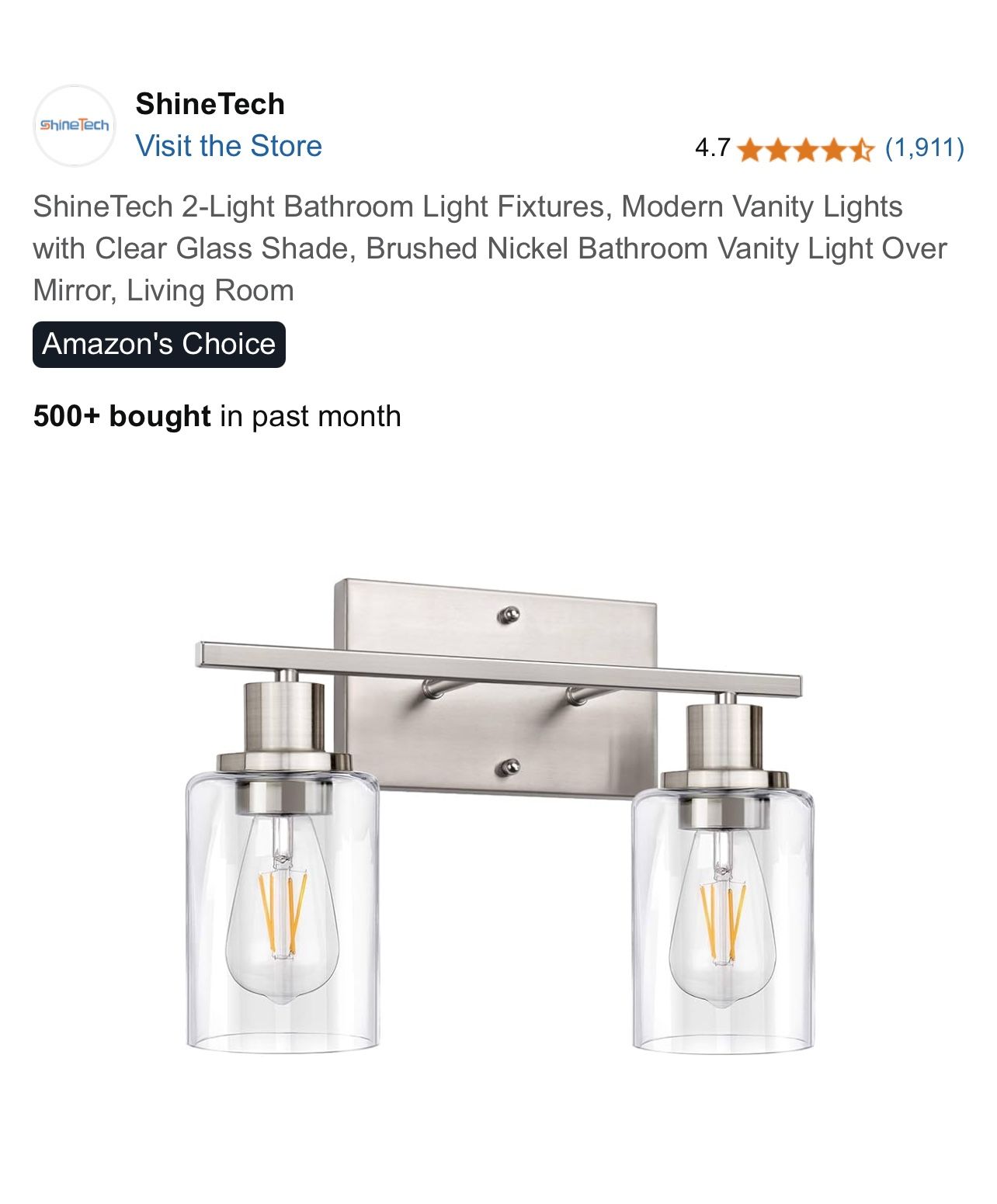 Light fixture New In Box