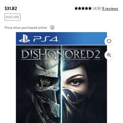 Dishonored2 PS4