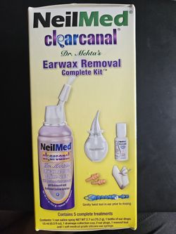 NeilMed Clearcanel Ear Wax Removal Kit NEW SAVE $9 SAVE 64%
